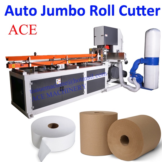 Automatic Industrial Jumbo Maxi Roll Band Saw Cutting Machine