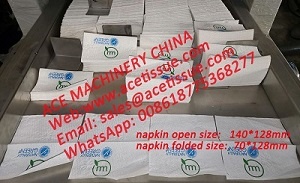 4 Lanes Outs High Speed Customized Table Napkin Paper Machine with Automatic Embossing Folding and Printing