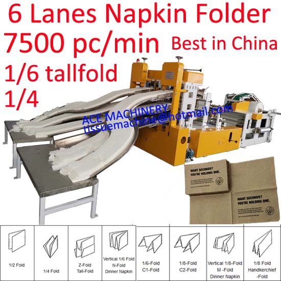 napkin machine in China
