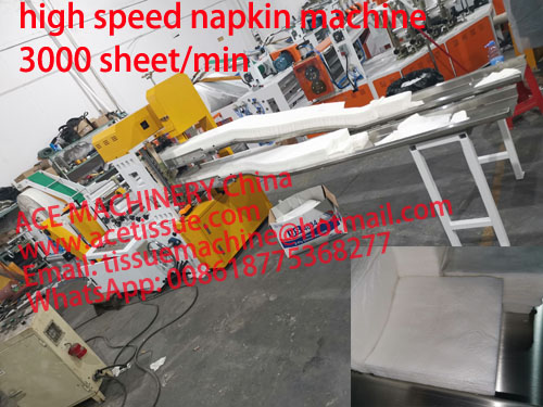 High Speed Paper Napkin Machine for Sale Copy Italy Technology by China Manufacturer