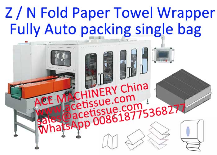 automatic paper towel packing machine