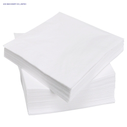1/4 fold printed tissue paper napkin