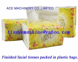 Fully Automatic Interfold Facial Tissue Paper Napkin Tissue Packaging Wrapping Machine