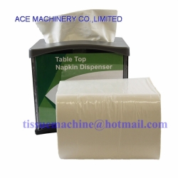 Interfold Dispenser Napkin Machine with Lamination and 2 colors Printing