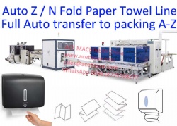 Fully Automatic Z N Multi Fold Interfold Paper Hand Towel Line with Auto Transfer to Packing