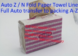 Fully Automatic Z N Multi Fold Interfold Paper Hand Towel Line with Auto Transfer to Packing